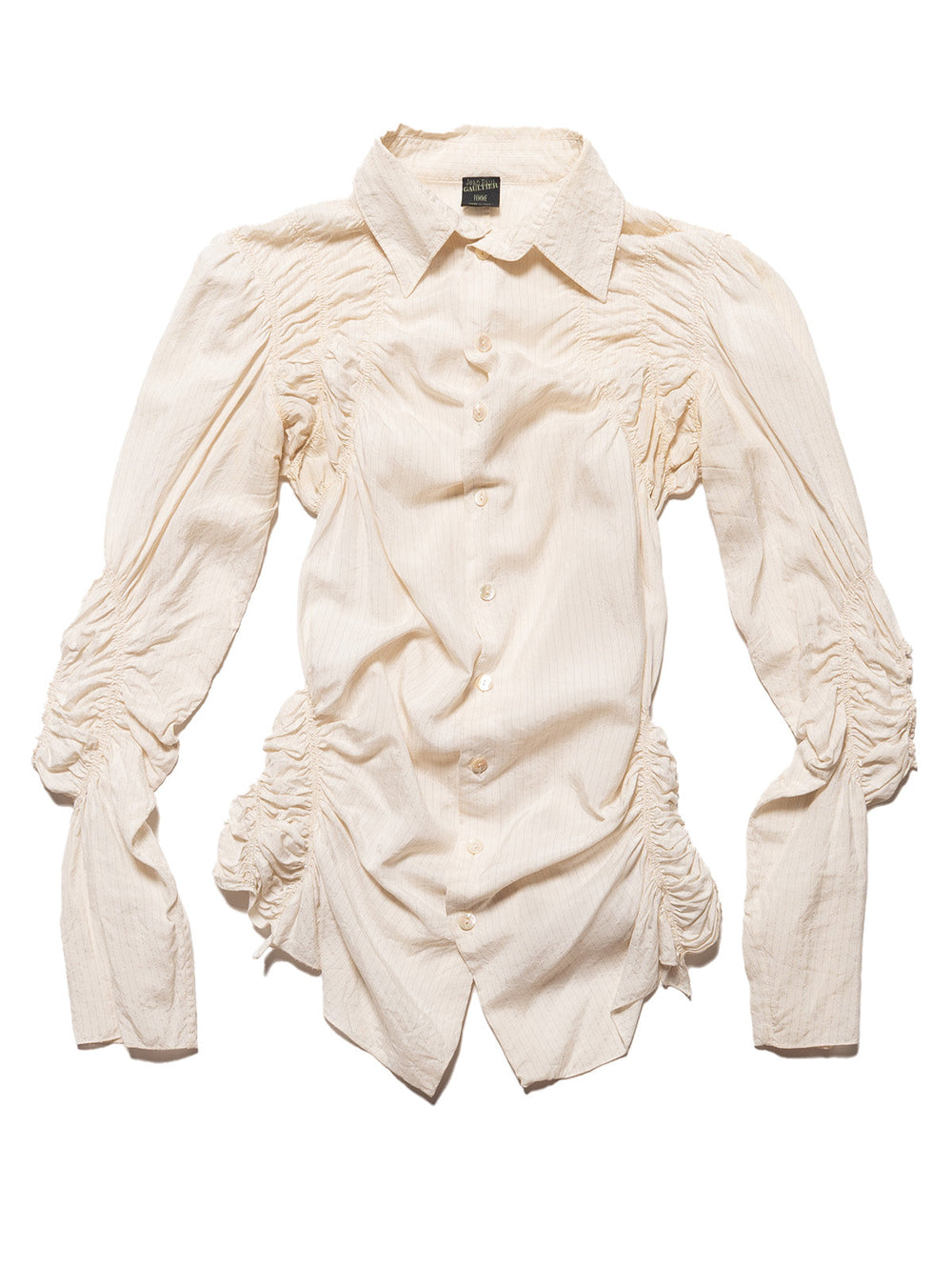 Jean Paul Gaultier Pinstripe Dress Button Down - Pinstripe | UNIF Clothing Sale