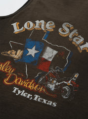 Vintage Harley Davidson Lonestar Tank - Black | UNIF Clothing Sale