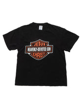 Vintage Harley Jesus Christ Heavenly-Devoted Son Tee - Black | UNIF Clothing discount