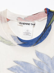 Vintage Vivienne Tam Floral Print Dress - Floral | UNIF Clothing Sale