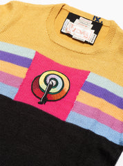 Vintage Ritva Man by Allen Jones 'Sheer Magic' Sweater, 1971 - Multi | UNIF Clothing on Sale
