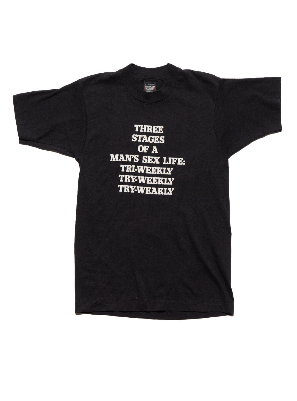 Vintage Three Stages Tee - Black | UNIF Clothing for Sale