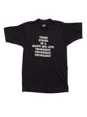 Vintage Three Stages Tee - Black | UNIF Clothing for Sale