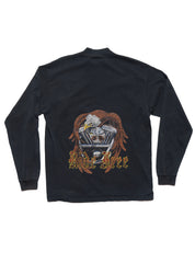 Vintage Ride Free Long Sleeve Tee - Black | UNIF Clothing online
