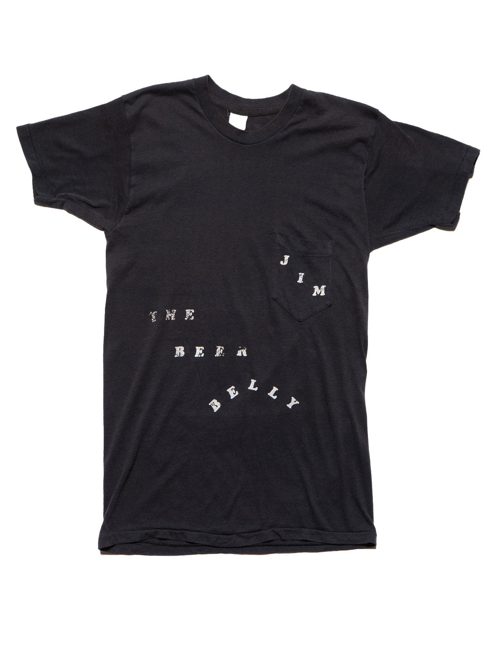 Vintage Jim The Beer Belly Tee - Black | UNIF Clothing outlet