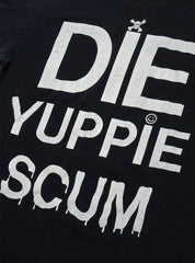 Vintage Die Yuppie Scum Tee - Black | UNIF Clothing on Sale