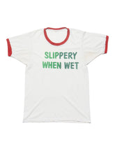 Vintage Slippery When Wet Tee - White | UNIF Clothing outlet