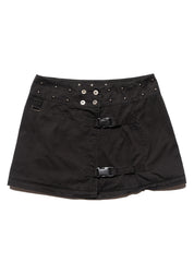 Vintage Y2k Goth Illig Convertible Skirt - Black | UNIF Clothing online shop