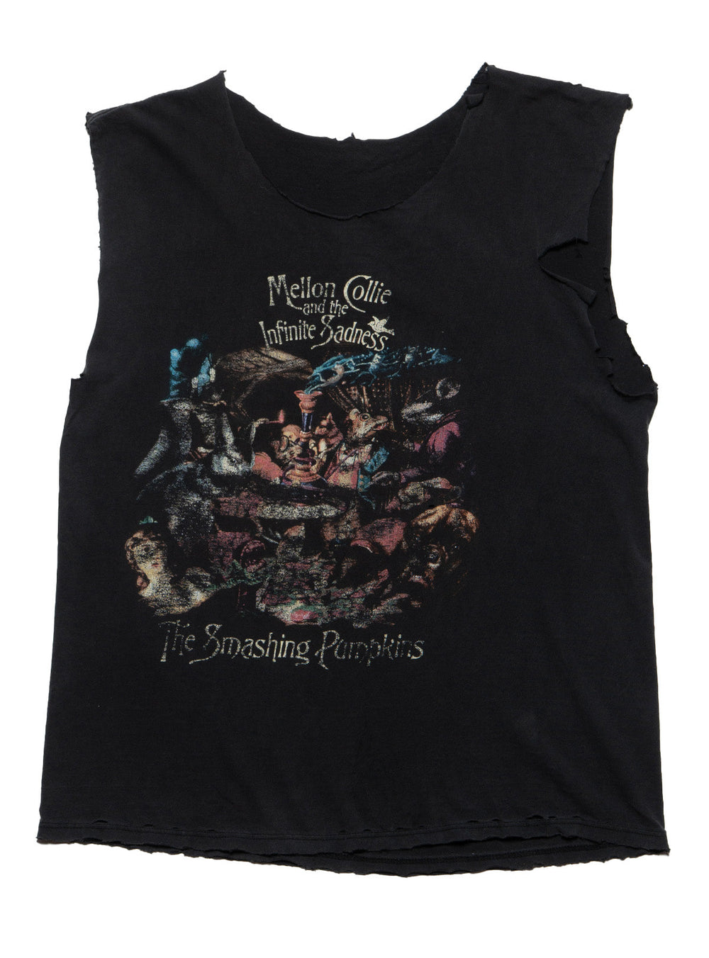 Vintage Smashing Pumpkins Mellon Collie And The Infinite Sadness Sleeveless Tee - Black | UNIF Clothing online shop