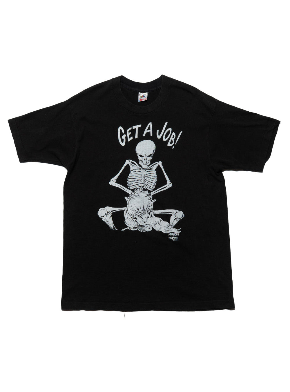 Vintage Get A Job Tee - Black | UNIF Clothing discount
