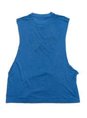 Vintage Future Lottery Winner Sleeveless Tee - Blue | UNIF Clothing near me