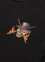 Vintage Skeleton 8 Ball Long Sleeve Tee - Black | UNIF Clothing for Sale