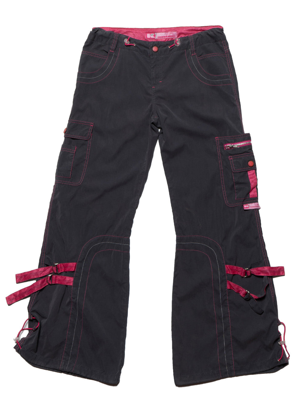 Vintage Kik Girl Raver Pants - Grey | UNIF Clothing outlet