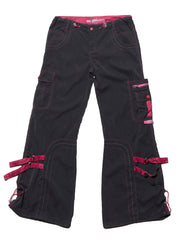 Vintage Kik Girl Raver Pants - Grey | UNIF Clothing outlet