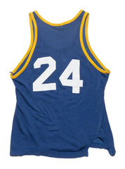 Vintage Garfield Baptist Church Trojans Tank - Blue | UNIF Clothing Sale
