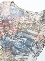 Vintage Oneworld Progess Top - Multi | UNIF Clothing near me