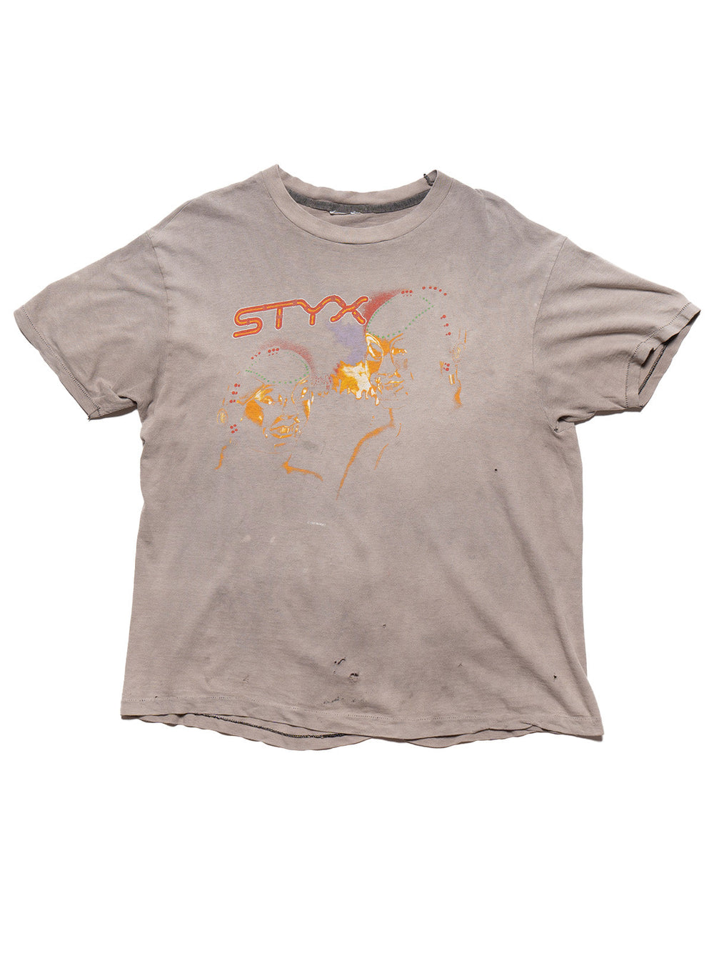 Vintage Styx Kilroy Was Here Tour Tee - Grey | UNIF Clothing outlet