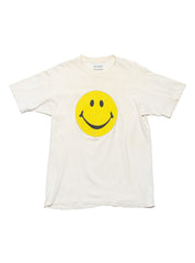 Vintage Stanley Desantis Smiley Face Tee - White | UNIF Clothing Sale