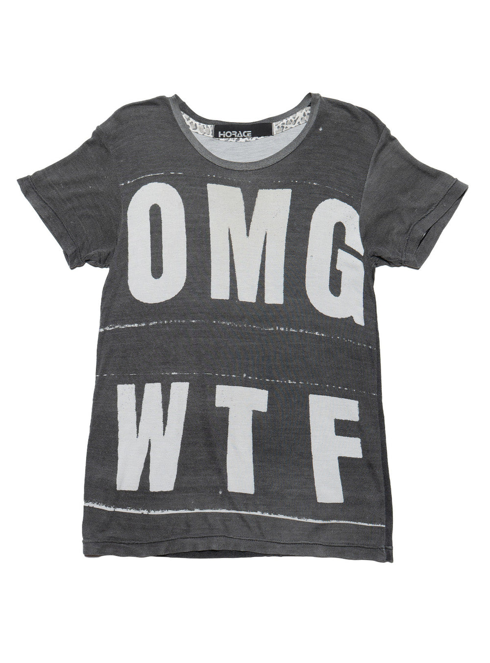 Vintage Horace OMG WTF Tee - Grey | UNIF Clothing near me