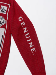 Vintage Budweiser Knit Sweater - Red | UNIF Clothing online