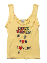 Vintage Cove Haven is for Lovers Tank - Yellow | UNIF Clothing outlet