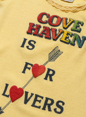 Vintage Cove Haven is for Lovers Tank - Yellow | UNIF Clothing outlet