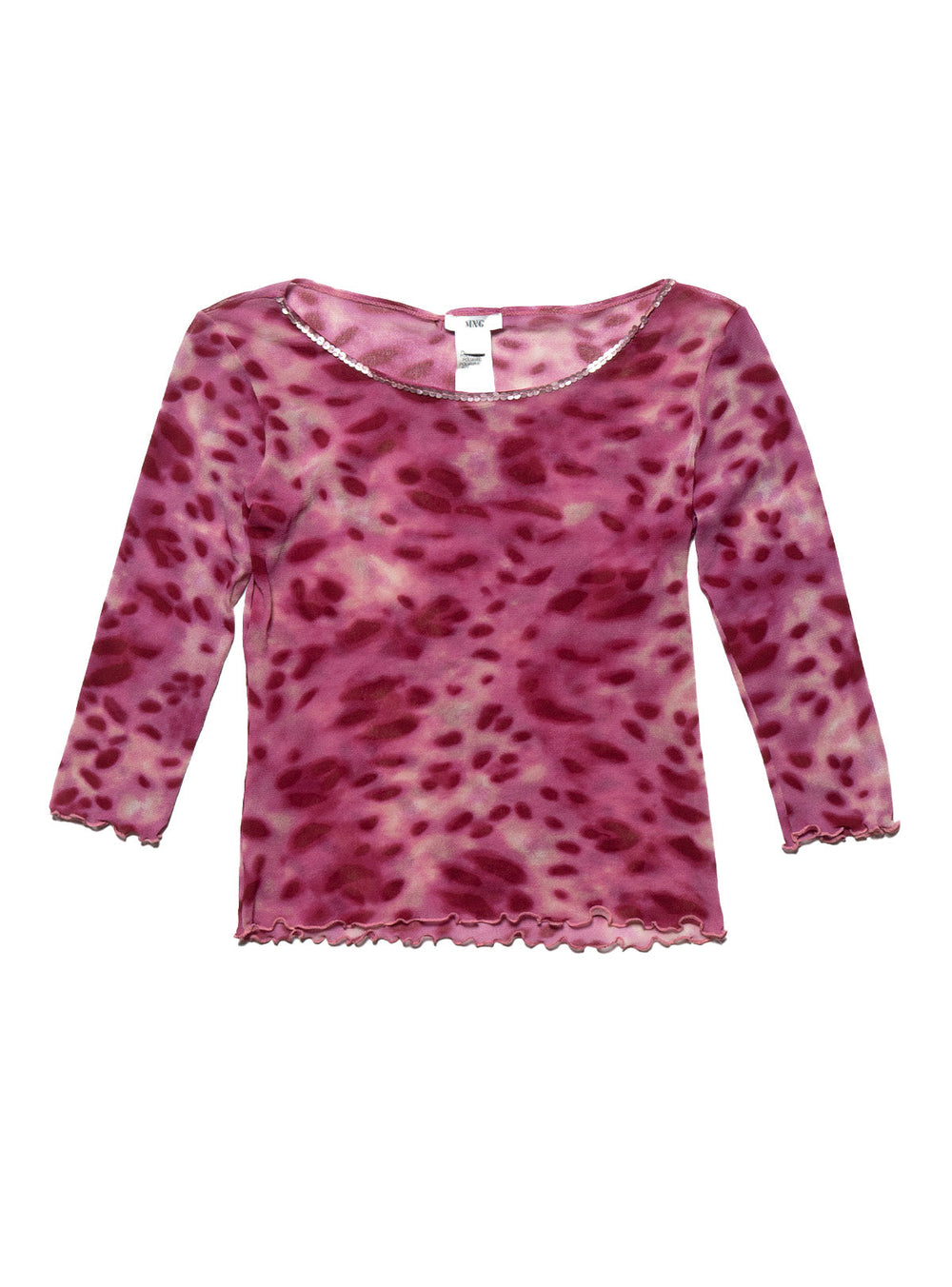 Vintage MNG 3/4 Sleeve Top - Pink | UNIF Clothing Sale