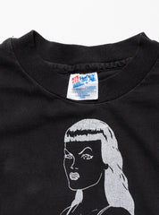 Vintage Dominatrix Tee - Black | UNIF Clothing for Sale