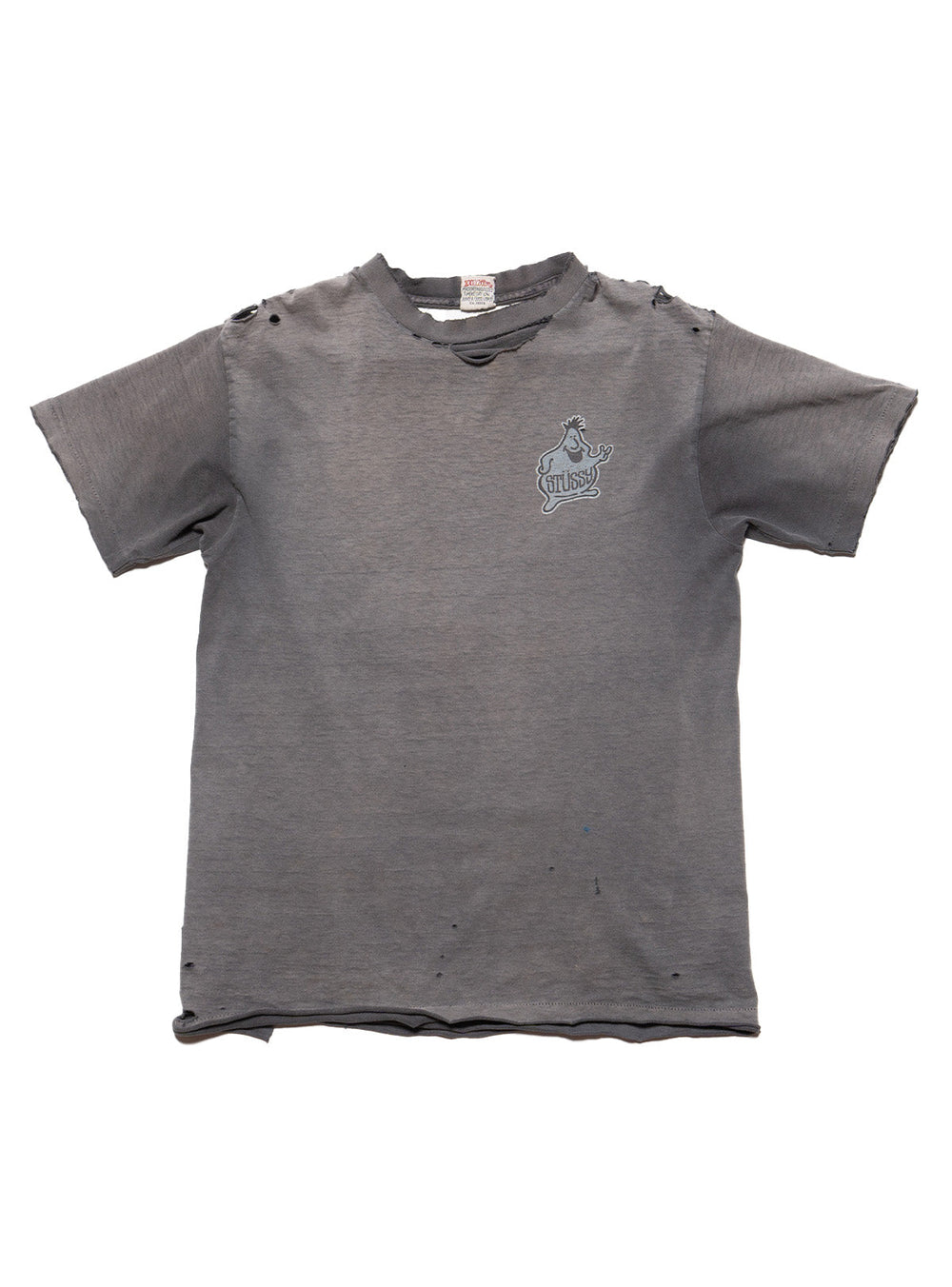 Vintage Stussy Tee - Grey | UNIF Clothing online