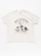 Vintage Sound The Alarm Tee - White | UNIF Clothing Sale
