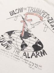 Vintage Sound The Alarm Tee - White | UNIF Clothing Sale