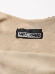 Vintage Weston Wear Mesh Print Spaghetti Tank - Multi | UNIF Clothing online shop