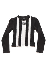 Vintage D&G & Striped Longsleeve Top - Black / White | UNIF Clothing online shop