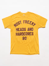 Vintage Heads and Hardcores Tee - Yellow | UNIF Clothing Sale