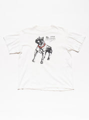 Vintage Rude Dogs Tee - White | UNIF Clothing discount