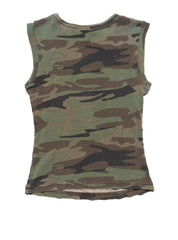 Vintage Self Esteem Camo Turtle Tank - Camo | UNIF Clothing online shop