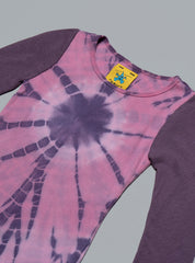 Lumen Long Sleeve Top - Purple/Pink Tie Dye | UNIF Clothing for Sale