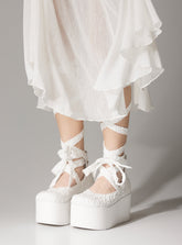 Irori Platform - White | UNIF Clothing on Sale
