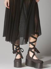 Irori Platform - Black | UNIF Clothing discount