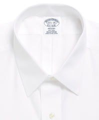 Brooks Brothers Men Regent Fitted Dress Shirt, Non-Iron Point Collar French Cuff