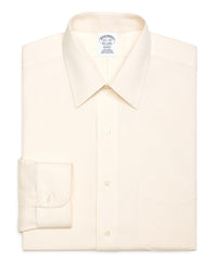 Brooks Brothers Men Regent Fitted Dress Shirt, Non-Iron Point Collar