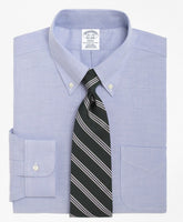 Brooks Brothers Men BrooksCool® Regent Fitted Dress Shirt, Non-Iron Button-Down Collar