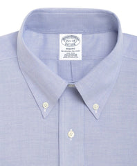 Brooks Brothers Men BrooksCool® Regent Fitted Dress Shirt, Non-Iron Button-Down Collar