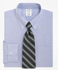 Brooks Brothers Men BrooksCool® Regent Fitted Dress Shirt, Non-Iron Button-Down Collar