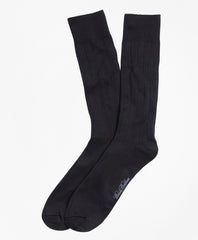 Brooks Brothers Men Ribbed Crew Socks