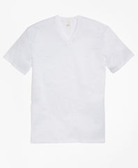Brooks Brothers Men Sea Island V-Neck Tee