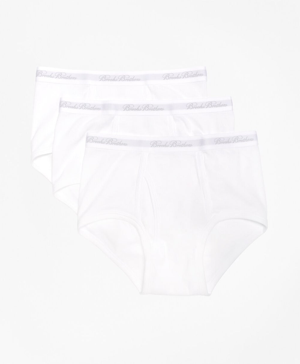 Brooks Brothers Men Supima® Cotton Brief - Three Pack