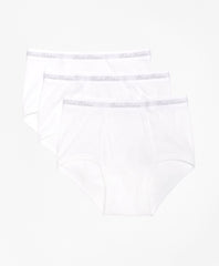 Brooks Brothers Men Supima® Cotton Brief - Three Pack