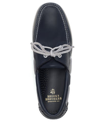Brooks Brothers Men Leather Boat Shoes