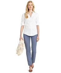 Brooks Brothers Women Petite Non-Iron Fitted Blouse